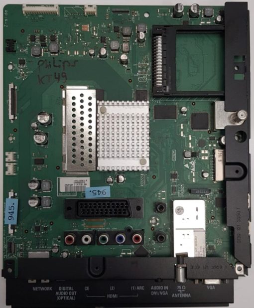 MAINBOARD	PHILIPS	42PFL7456K/02 	313912365182 WK1101.3 BD 313912365192			MA 135.2 AI 1.C 4054742 312250000041 S 313929710431 (Gbr)          PositionNummer:KT49-945