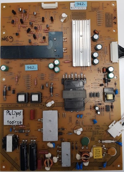 NETZTEIL	PHILIPS	FSP163-4FS02				S SK 308.3 015.D 0012114 2722 171 90779 REV :00 (Gbr )                  PositionNummer: N69-942