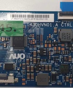 T-CON BOARD	LG	T430HVN01.A CTRL BD 43T01-C09				UT-5543T01C18-67C-2015192-003JY-03 (Gbr)    PositionNummer:T39-445