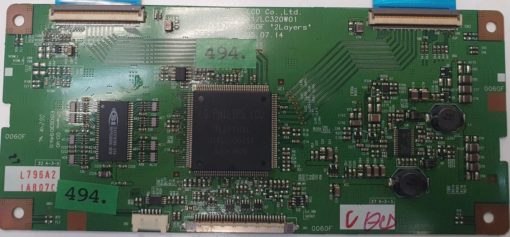 T-CON BOARD	PHILIPS	LC370WX1/LC320W01 6870C-0060F 		L796A2 IA807C	E15063094V-0 0060F  (Gbr)    PositionNummer:T31-494