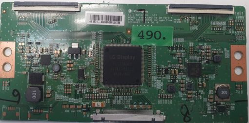 T-CON BOARD	PHILIPS	V15 43UHD TM120 VER0.4 6870C-0552A				43 6871L-4024BFGBVUL6139  (Gbr)    PositionNummer:T31-490