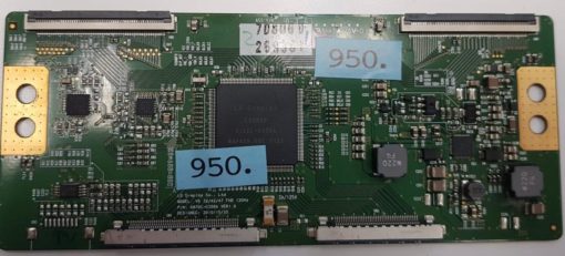 T-CON BOARD PHILIPS	V6 32/42/47 FHD 120HZ 6870C-0358A VER 1.0		7D806D 2693C1  (Gbr)    PositionNummer:T31-950