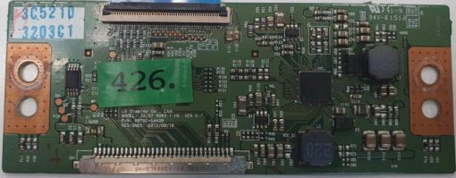 T-CON	TELEFUNKEN	32/37/ ROW2.1 HD VER 0.1 6870C-C442B		3C521D 3203C1  (Gbr)    PositionNummer:T37-426