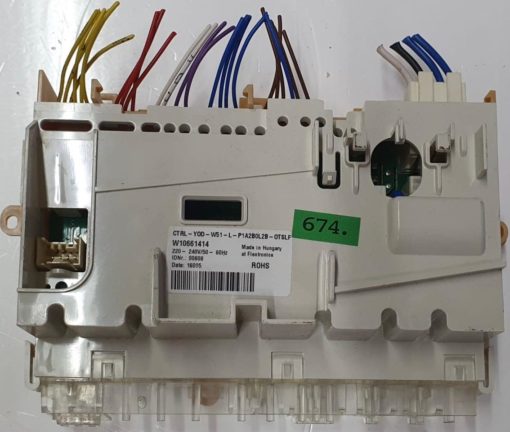 GESCHIRRSPÜLMASCHINE STEUER-MODULE	WHIRLPOOL-BAUKNECHT	CTRL-YOD-W51-L-P1A2B0L2B-0TSLF W10661414		00 608 (Gbr)          PositionNummer:WG21-674