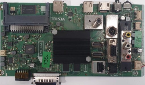 MAINBOARD	JVC	LT-55VU980	17MB130S 	190623503761 281533030028 10118091 5140_ 		10118091 1811800168 (Gbr)          PositionNummer:KM75-735