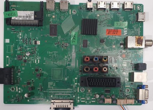 MAINBOARD	TELEFUNKEN	17MB98		23309817 83796 13918 L 12 NLGN 30/11-8/20-8		10101059 23309815 419 55" 27483796 DIJ 13918 (Gbr)          PositionNummer:KT27-739