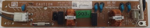 NETZTEIL	SONY	APS-241 F 5 1-878-362-12				APS-241/F(CH) 148711211-0810Z005845-A (Gbr )                  PositionNummer: N83-903