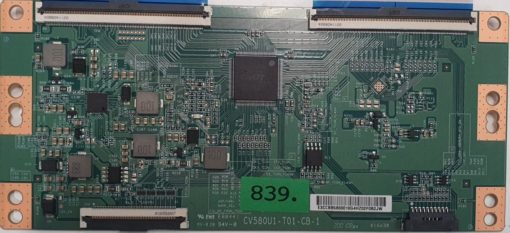 T-CON BOARD	HISENSE	CV580U1-T01-CB-1		E88441	016W3B	E3CCBB5800010G4HZ02F0B2JW  (Gbr)    PositionNummer:T42-839
