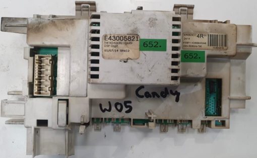 WASCHMASCHINE ELEKTRONIK	CANDY		E43005821	KD60EB23DA49		WA5823CC 24/14 41038711-KD60EB23DA49 230V-50/60Hz-T85 (Gbr) PositionNummer:W05-652