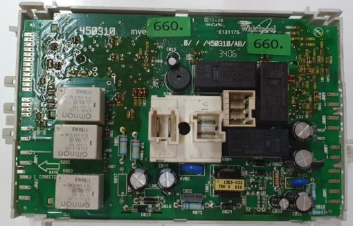 WASCHMASCHINE ELEKTRONIK	WHIRLPOOL-BAUKNECHT		450310	E131175 (Gbr) PositionNummer:W36-660