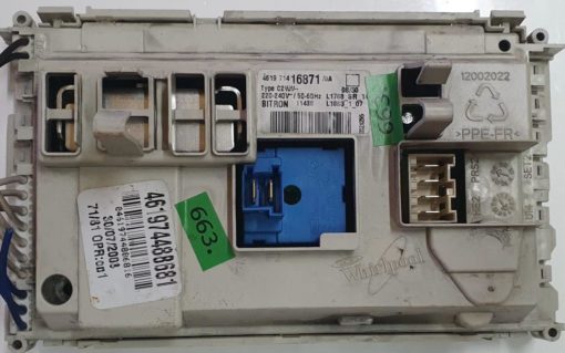 WASCHMASCHINE ELEKTRONIK	WHIRLPOOL-BAUKNECHT	4619 714 16871/0A 		 L1863_1_07	L1768_SR_14 11438 / 12002022	461974488681 04619744886816 30/07/2008 71/81 OPR:OD1 2021295 (Gbr) PositionNummer:W36-663