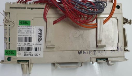 WASCHMASCHINE ELEKTRONIK	WHIRLPOOL-BAUKNECHT		46197530155200 WH1H1070/52E95Z	752 41757  Nr:086/100 	30410334 REV00	4619 710 90261 01 (Gbr) PositionNummer:W36-655