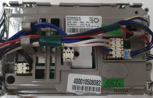 WASCHMASCHINE ELEKTRONIK	WHIRLPOOL-BAUKNECHT	W10464479/A 	WAVE_B K2AB HF	L2122_06_00 	L2122_SR_01_04 13431 GRN/400010508082 26/09/2012 9/236 0PR:op	44790A13431238,  04000105080828  (Gbr) PositionNummer:W36-667