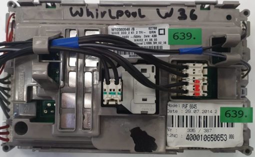 WASCHMASCHINE ELEKTRONIK	WHIRLPOOL-BAUKNECHT	W10560648 /B	WAVE_ECO_2 K1_2 TF/- 	WAVE2_K1_05_00	335/387 400010650653 000 L1995_SR_02_06 02788 GRN PWF 6645 	06480B02788430 (Gbr) PositionNummer:W36-639
