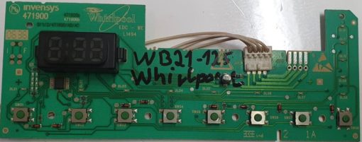 WASCHMASCHINE STEUER-MODULE	WHIRLPOOL-BAUKNECHT		471900	EDC-WE L1494 (Gbr)          PositionNummer:WB21-125