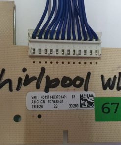 WASCHMASCHINE STEUER-MODULE	WHIRLPOOL-BAUKNECHT		PCB 708 203	707 630	SMD-T 708 214	WH 461971403791-01 E3 AKO CN 707630-04 130826 22 30 289 (Gbr)          PositionNummer:WB21-671