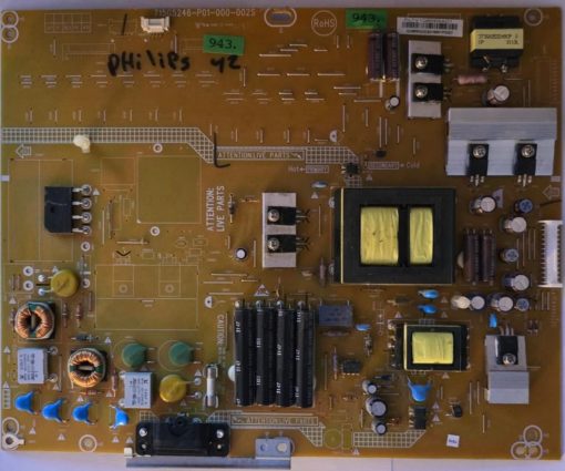 NETZTEIL	PHILIPS	715G5246-P01-000-002S				PLTV1Q656QADT QO555GAD2015551P0327 (Gbr )                  PositionNummer: N69-943