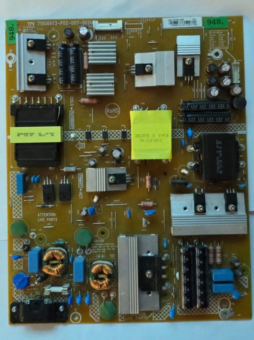 NETZTEIL	PHILIPS	TPV 715G6973-P02-007-002M		E168066		(X)PLTVFY401XAV2 1701 P49060100 3614198 P 0702 (Gbr )                  PositionNummer: N69-948