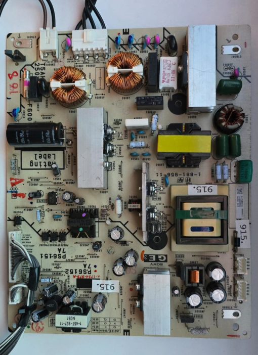 NETZTEIL	SONY	A-1754-373-A PS6152 7A PS6151 7A 1-881-956-11		1-457-927-11 N0B1		A1754373A 9996972 16302GE0A SOME GE3 (Gbr )                  PositionNummer:N83-915