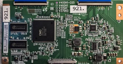 T-CON BOARD	SAMSUNG	V400H1-C05		M0-V0 94U-0 E150630 09033004 P82, EM638325TS-66 N073705AFG572.13M	CM2670A KE618U2921K1 0909 A008	M$35-D032699-L$QP39161004X8 (Gbr)  PositionNummer:T34-921