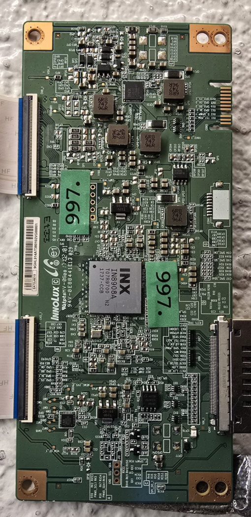 T-CON BOARD	TELEFUNKEN	EATDJ6E13		MV-0S08 17 102 101 94V-0E88441E13 029	IN8908A T07R9700 N2 1737-CCB	9GHL914AT380102VG00001(Gbr)  PositionNummer:T37-997