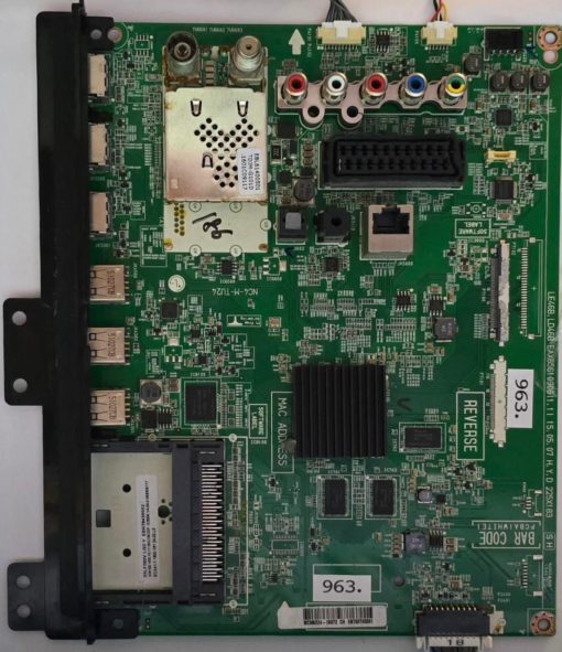MAINBOARD	LG	55LF5809	EAX6561 0906(1.1)	LE46B.LD46B 225X183, 55LF5809-ZA 55LF5809-ZA.BEUYLJG 	621D015F-00049 C01 MEZ65035102(REV06)	603WRGXKS447, WCM6224-18072 CH EBT63705301 (Gbr)          PositionNummer:KT62-963