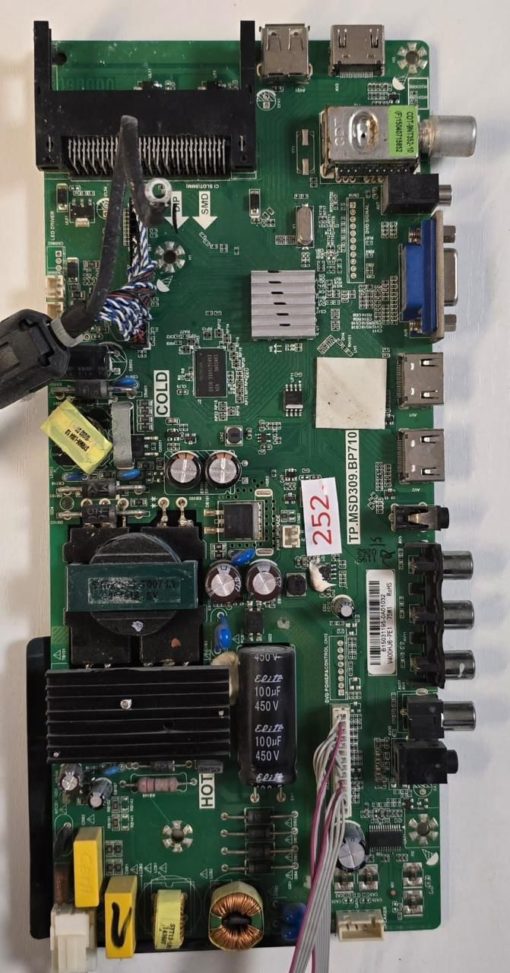MAINBOARD	SHARP	LC-40CFE5100E	TM.MSD309.BP710			A40CF5100EB383 95121650600298, B15031195-0A01032 V400HJ6-PE1 75W1 ROHS (Gbr)          PositionNummer:KT40-252
