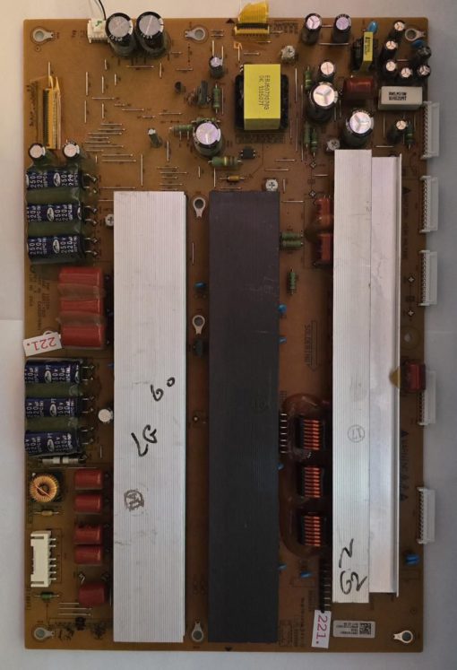 NETZTEIL	LG	LGE PDP 110124 60R3_YSUS EAX62076801 REV: K		TIS-3 V-0 94V-0 1 126 E322685		EBR71516301 YSUS KP60117J014027 2011.07.08 (Gbr )                  PositionNummer:N62-221