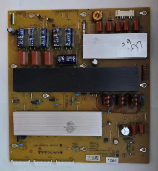 NETZTEIL	LG	LGE PDP 110124 60R3_Z EAX62076601 REV: H		TIS-3 V-0 94V-0 1126 E322685		EBR6782001 ZSUS KP60117K016930 2011.07.08 (Gbr )                  PositionNummer:N62-995