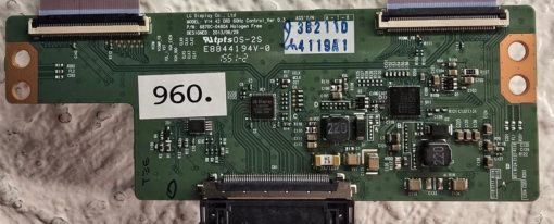 T-CON BOARD	LG	V14 42 DRD 60HZ CONTROL_VER 0.3 6870C-0480A		3B211D 4119A1	0S-2S E88441 94V-0 155 1-2 (Gbr)  PositionNummer:T39-960