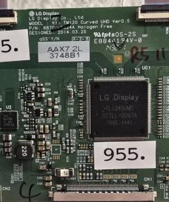 T-CON BOARD	LG	V14 TM120 CURVED UHD VER0.5 6870C-0502A		TL 12450M0 0ITLL-0097A T552.1441, AAX7 2L 3748B1	0S-2S E88441 94V-0 1438-1  (Gbr)  PositionNummer:T39-955