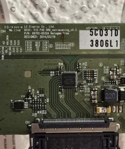T-CON BOARD	LG	V15 FHD DRD_NON-SCANING_V0.3 6870C-0532A		1-9 94V-0 1740	5C031D 3806L1 (Gbr)  PositionNummer:T39-951