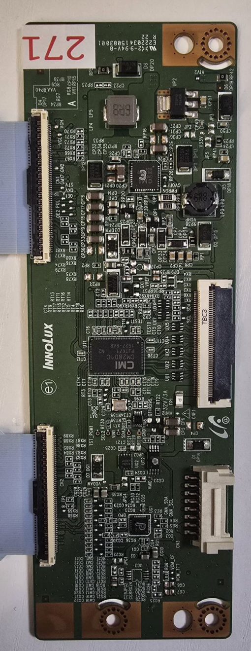 T-CON BOARD	SAMSUNG	E222034 15083001 R 22	2-9 94V-0 		32745A 6P3J69LAR3539037800001 (Gbr)  PositionNummer:T13-271