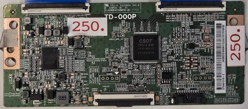 T-CON BOARD	SHARP	TD-000P 		2-9 E222034 94V-0 R 220531 01 21 P1608 S1648004SS0058-01		ST5461D18-2 34292Z016K0A11CJUL7S17018F02 (Gbr)  PositionNummer:T40-250
