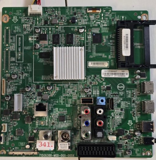 MAINBOARD	PHILIPS	42PKF6559/12	715G6388-M0D-000-005X	394G0DVB00T50G TDSY-G330D 1402A1518, E227809C HXF-M 94V-0 14-09		FZ1A1423076286, 703TQEPL016, A0000357327, CBPFD7XBAGCT 1421 E0A02B11T 2711320M5008 (Gbr)          PositionNummer:KT49-341