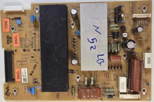 NETZTEIL	LG	LGE PDP 091208 42T1_Z EAX61420601 REV:J		E52483 94V-0 1036	2010 1020A3	EBR666D7601 ZSUS WL4210AK041229 2010.10.20 (Gbr )                  PositionNummer:N52-860