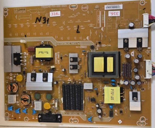 NETZTEIL	PHILIPS	715G5246-P01-000-002S		SMS-10 94V0 1 231		C2412XC5Q/QCSPM03001 1238 QQCSPM032205937A1206 (Gbr )                  PositionNummer:N31-316