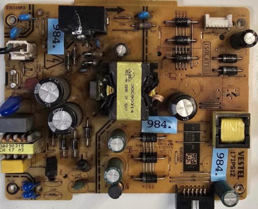 NETZTEIL	TELEFUNKEN	17IPS12 231115R3		TC-368 94V-0 E131175 47 17		1151 27995900 23321119 TH4 180305A AA (Gbr )                  PositionNummer:N27-984