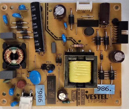 NETZTEIL	TELEFUNKEN	17IPS63 140921R3A 		17IPS63R3A 30111494 	2 245 31V0 E56063 94V-0	1275 29005174 23677682 TH2 230412A MEA (Gbr )                  PositionNummer:N27-986