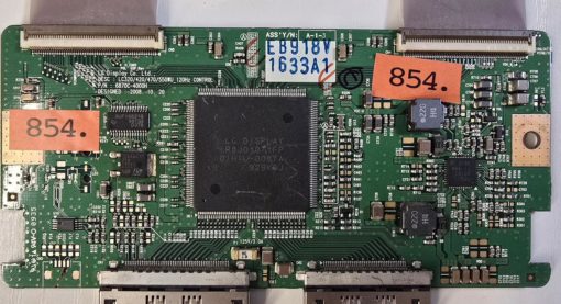 T-CON BOARD	LG	LC320/420/470/550WU_120Hz CONTROL 6870C-4000H		EB918V 1633A1 (Gbr)  PositionNummer:T39-854