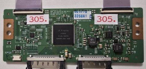 T-CON BOARD	PHILIPS	ART 42/47/55 FHD TM240 VER 0.1 6870C-0450A		LG5822 0ILEL-0047A NKR984.00G 1406	6C3I7D 3268A1, 1-9 94V-01405	 (Gbr)  PositionNummer:T31-305
