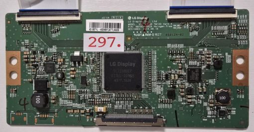 T-CON BOARD	PHILIPS	V15 43UHD TM120 VER0.4 6870C-0552A		94V-0 1627 06012N-02	TL12380EP 0ITLL-0100B W37701628	43 6871L-4024BFCATTLN609 (Gbr)  PositionNummer:T31-297