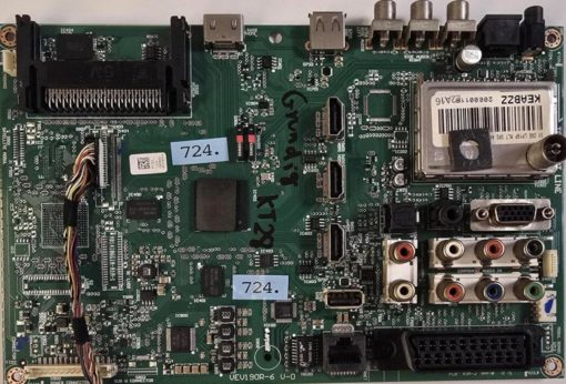 MAINBOARD	GRUNDIG	26 VLE 7100 BF	VEV190R-6 V-0	KEA0000000 SN 20601155	GBJ 70-26	94912206011553, PCB2_ 1224 048484 VEV19D R-0 (GBR)          PositionNummer:KT28-724