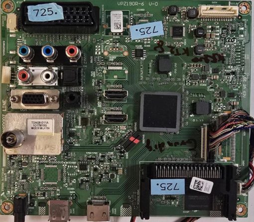 MAINBOARD	GRUNDIG	VPZ190R-6 V-0		GDTC E131175	TC-4 94V-0 1312	TATCH 1218 007741 VPZ19D R-0, TF B60SZZ 205 00682 (GBR)          PositionNummer:KT28-725