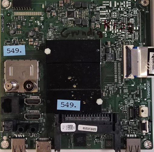 MAINBOARD	GRUNDIG	50 VLX 21 LDL	ZAE190R-2	UMF0000000 SN 10500606	Ver:06 057T50-B23 UMF812-B, NX.V03.017.00-0070	83284105006065, 010488905201206271, NE 3KY110 117 01134 (GBR)          PositionNummer:KT28-549
