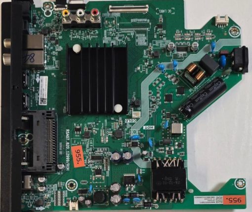 MAINBOARD	HISENSE	43A6K	RSAG7.820.12999/R0H	43A53FEVS(0011) N0908 G234455 500880-349060-241H-G23445500937N		43A53FEVS(0011) N0908 PO NO:G234455 500880-349060-241H-G23445500937N (GBR)          PositionNummer:KT07-955