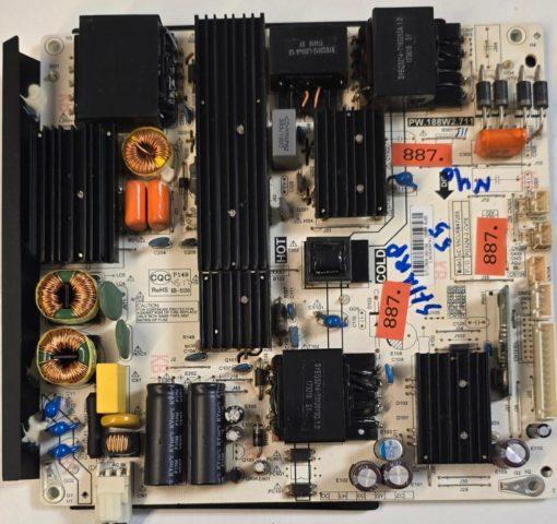 NETZTEIL	SHARP	LC-55CUF8472ES	PW.188W2.711	PO32M-2-CVTE	P149 45 17 KB-5150	S17110936-0A01184 188W8 ROHS LSC550FN13 (Gbr )                  PositionNummer:N40-887