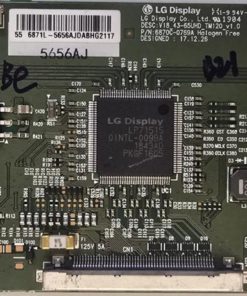 T-CON BOARD	GRUNDIG	V18 43-65UHD_TM120_v1.0 6870C-0769A		5656AJ	1-9 94V-0	55 6871L-5656AJDABHG2117 (Gbr)  PositionNummer:T38-973