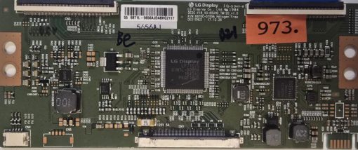 T-CON BOARD	GRUNDIG	V18 43-65UHD_TM120_v1.0 6870C-0769A		5656AJ	1-9 94V-0	55 6871L-5656AJDABHG2117 (Gbr)  PositionNummer:T38-973