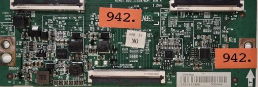 T-CON BOARD	HISENSE	RSAG7.820.11538/R0H VER.A		H41802PNK85A2 SH1 94V-0 E248779 21 50 CQC2		298366 TG2217618H 305044 (Gbr)  PositionNummer:T80-942